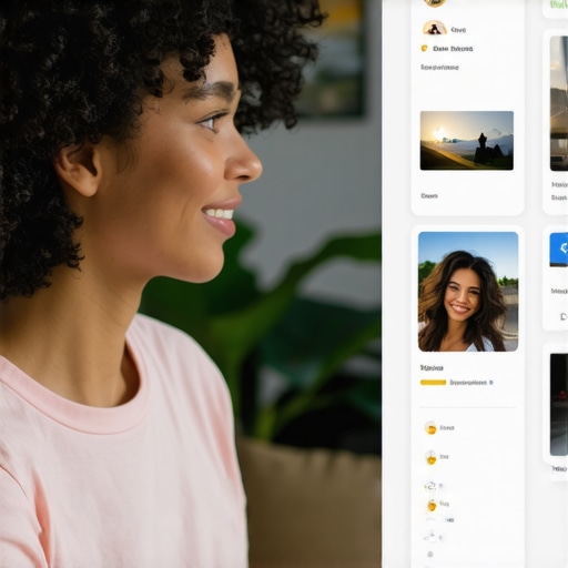 Business owner managing GMB reviews and profile updates