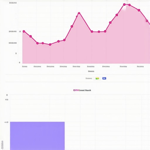 A screenshot displaying local map rankings improving over time with a dashboard view