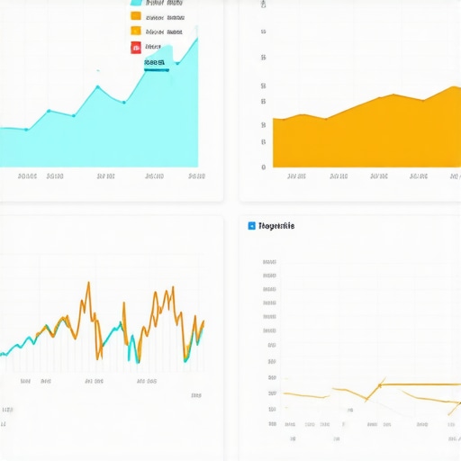 A professional showing local SEO metrics and rankings on a computer screen.