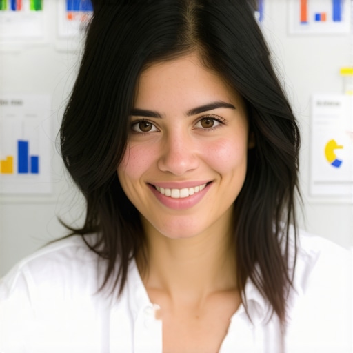 Business owner working on Google My Business profile with analytics and reviews