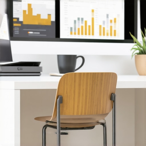 A person analyzing SEO and citation data on a computer for local business rankings