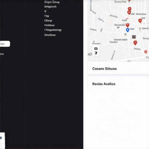 Dashboard showing citation and review analytics for local SEO management.