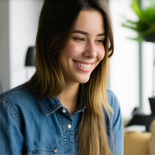 Business owner interacting with customers online to improve Google My Business profile engagement.