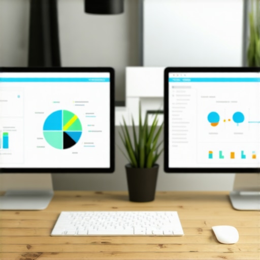 Screens displaying local SEO analytics and citation tools for ongoing business map maintenance.