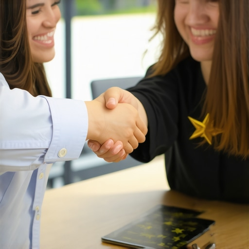 The exact moment to ask for a review without sounding pushy